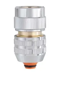 Конектор 1/2"- 5/8" для поливального шлангу AquaStop, метал