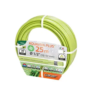 Шланг поливальний 1/2", 25м CLABER Aquaviva Plus \Made in Italy\