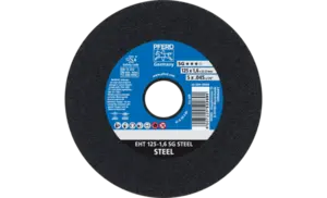 Круг відрізний 125*1,6*22 SG STEEL сталь
