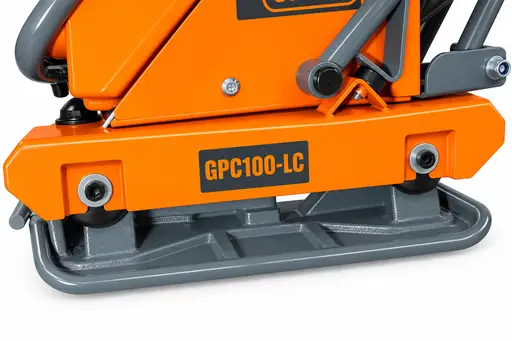 Фото №5 - Віброплита GTM GPC100-LC 95кг , двиг. бенз. Loncin G200 6,5к.с.лита основа 620*450