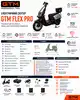Фото №2 - Скутер акумуляторний GTM Flex Pro, 2000Вт, 72V, швидкість 60км/год, запас ходу 110км