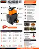 Фото №2 - Подрібнювач гілок фрезерний GTM MS2800/45 220В, 2,8кВт, гілки до 45мм, бак 55л + подовжувач 10м 