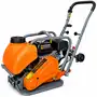Фото №1 - Віброплита GTM GPC60-LC 70кг, двиг. бенз. Loncin G200 6,5к.с., цільнолита плита 510*370мм