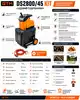 Фото №2 - Подрібнювач гілок дисковий GTM DS2500/40 220В, 2500Вт, гілки до 40мм + подовжувач 10м 3*1,5