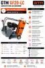 Фото №2 - Швонарізчик GTM GF20-LC дв. Loncin G390F, 13к.с., круг 500мм в комплекті