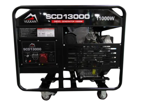 Фото №2 - Генераторна установка SCD13000 дизель 3ф 10кВт, ел.старт, бак-42л