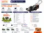 Фото №2 - Газонокосарка бензинова GTM LM48 5к.с., скошування 48см, несамохідна Фото №2 - Газонокосарка бензинова GTM LM48 5к.с., скошування 48см, несамохідна