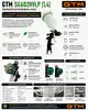 Фото №2 - Фарборозпилювач GTM SG602HVLP сопло 1,4мм ,бачок 600мл, тиск 2-2.4bar , розхід 280л\хв Фото №2 - Фарборозпилювач GTM SG602HVLP сопло 1,4мм ,бачок 600мл, тиск 2-2.4bar , розхід 280л\хв
