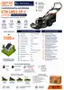 Фото №2 - Газонокосарка бензинова GTM LM53-SP-V 5.5 к.с., 53 см, самохідна, варіатор, висота 30–80 мм, травозбірник 70 л